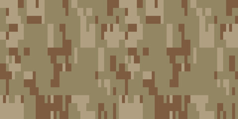 Desert Seamless Camo Graphic Print. Camouflage Seamless Pattern. Military Camouflage Face Paint
