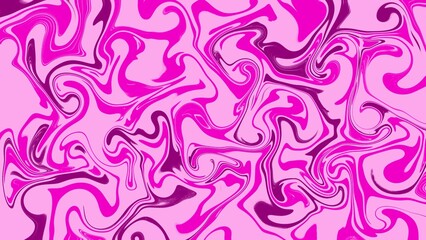 Pink and purple swirling abstract marble pattern. 