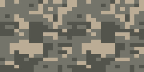 Army Seamless Camouflage, Modern Print Pattern That Was Used as the Default Camouflage Pattern Issued. Military Camouflage Codycross