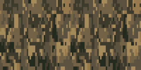 Camouflage Seamless Pattern. Trendy Style Camo, Repeat Print. Military Camouflage Codycross