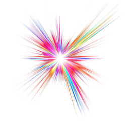 Obraz premium PNG An isolated blink light effect background lighting outdoors.