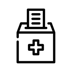 Icon Suggestion Box With Style Outline