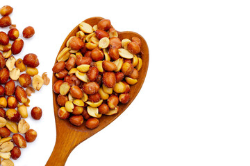 Red skin peanuts roasted salted, peanut snacks