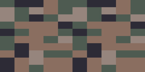 Desert Seamless Camo Graphic Print. Camouflage Seamless Pattern. Military Camouflage Pants