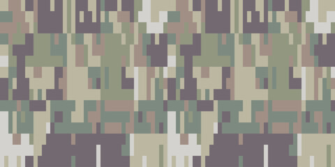Army Seamless Camouflage, Modern Print Pattern That Was Used as the Default Camouflage Pattern Issued. Military Camouflage Codycross