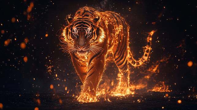flame tiger