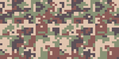 Army Camouflage Background, Classic Seamless Pattern, Military Camouflage Codycross