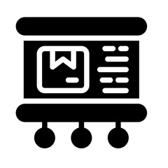 Icon Presentation With Style Glyph