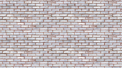 Fototapeta premium whitewashed brick texture: close-up of red bricks with a whitewashed finish, softened by a pale coating that gives a light, airy look perfect for coastal or shabby chic designs