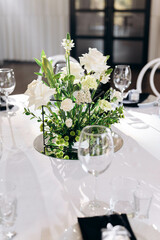 wedding table setting
