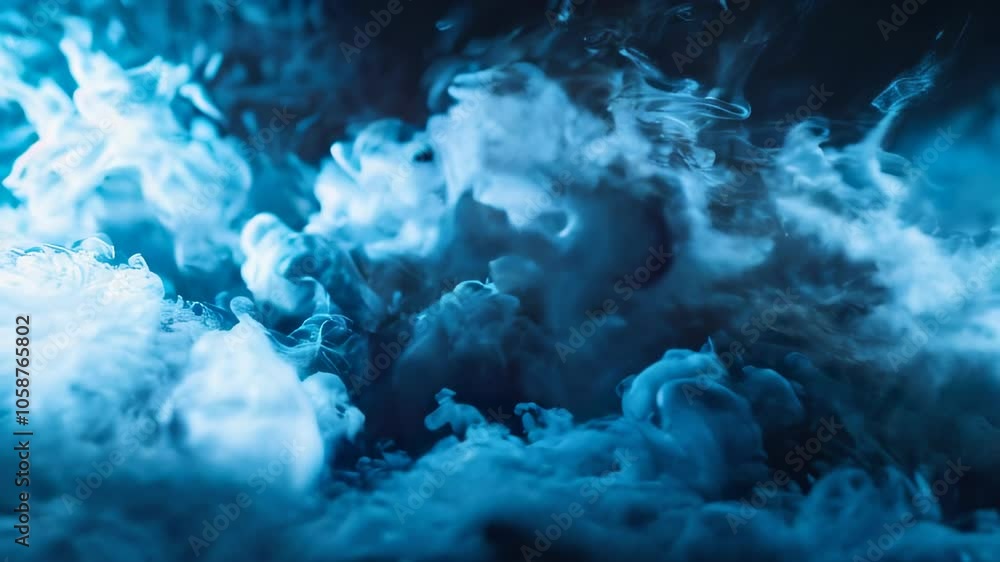 Poster ink swirling in water captured in a dreamlike state, an abstract expression of fluid dynamics and ar