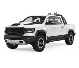 Pickup Truck Isolated