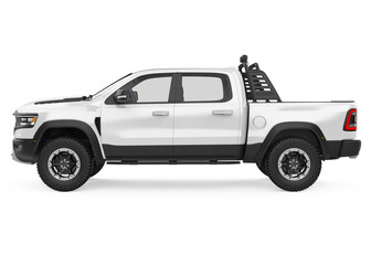 Pickup Truck Isolated