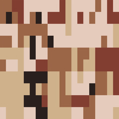 Army Seamless Camouflage, Modern Print Pattern That Was Used as the Default Camouflage Pattern Issued. Military Camouflage Face Paint