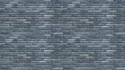 Obraz premium modern gray brick texture: close-up of smooth, sleek gray bricks with thin, even mortar lines, creating a modern and minimalistic aesthetic for contemporary designs