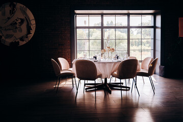 modern dining room
