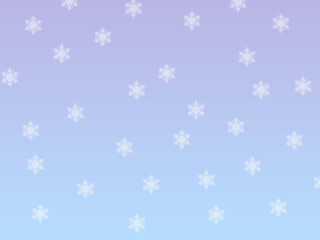 template noël flocon moyen sur fond bleu