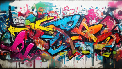 graffiti on the wall