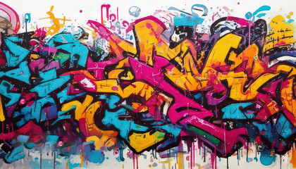 graffiti on the wall