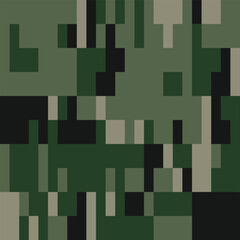 Desert Seamless Camo Graphic Print. Camouflage Seamless Pattern. Military Camouflage Face Paint