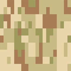 Army Seamless Camouflage, Modern Print Pattern That Was Used as the Default Camouflage Pattern Issued. Military Camouflage