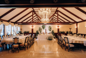 wedding reception table