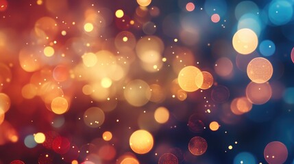 Abstract light bokeh texture evoking the essence of holiday celebrations and festive themes suitable for New Year s and Christmas