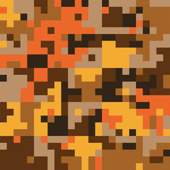 Desert Seamless Camo Graphic Print. Camouflage Seamless Pattern. Military Camouflage Codycross