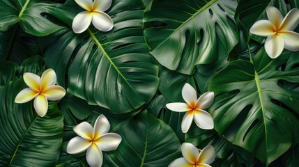 A bouquet of mixed flowers on a table or shelf, suitable for decoration or arrangement