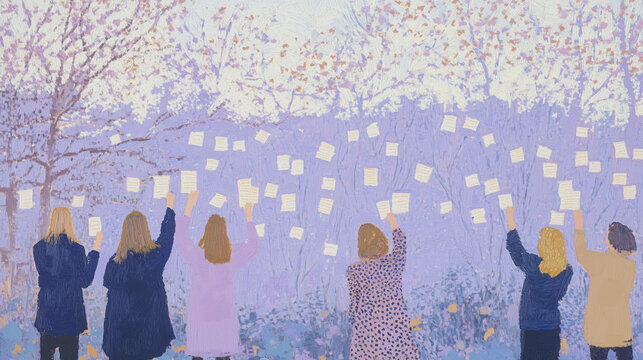 Analysis paralysis, brainstorming, sticky notes, ideas, overthinking, illustration, business, indecision, overwhelmed