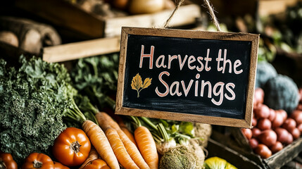 Harvest the Savings, Fall Vegetable Sale for Seasonal
