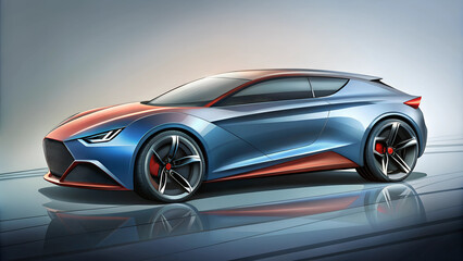 design of modern a car