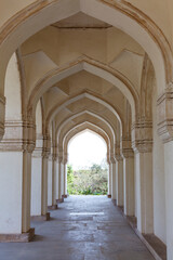 Archway, Qutub Shahi Tombs, Hyderabad, Telangana, India, Asia