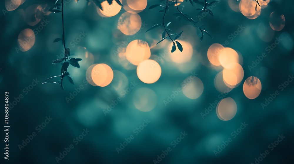 Aufkleber abstract blurred background of bokeh soft pastel background for graphic design templates