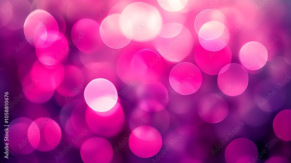 Poster pink and purple bokeh background blank background with copy space for design projects