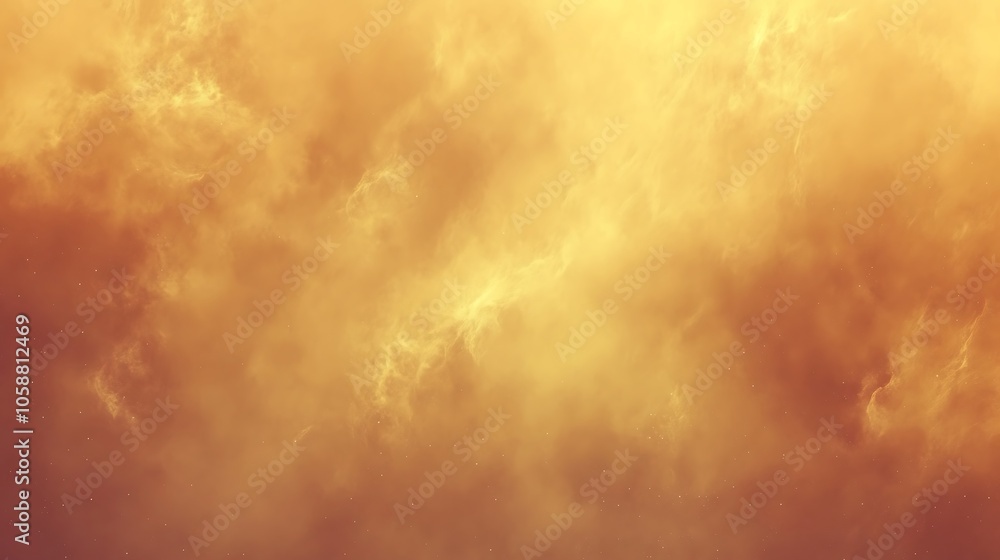 Poster abstract golden sky background blank background with copy space for design projects