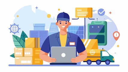 Logistics Specialists ensure timely and efficient delivery of products to their destination.
