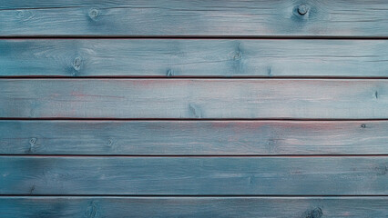 Naklejka premium Blue Wooden Plank Texture with Subtle Weathered Look for Background Use