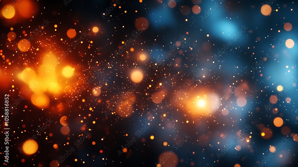 Poster abstract bokeh background soft pastel background for graphic design templates