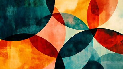 AI Generated Pop art with dynamic patterns