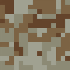 Army Seamless Camouflage, Modern Print Pattern That Was Used as the Default Camouflage Pattern Issued. Military Camouflage Patterns