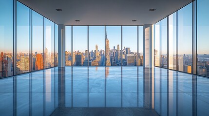 Urban Center in Manhattan and Dubai Featuring Pathways, Parking, and Road for Automotive Advertising