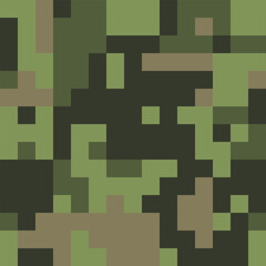 Seamless colorful mosaic pattern with bright geometric squares, a vibrant vector art illustration for abstract backdrops