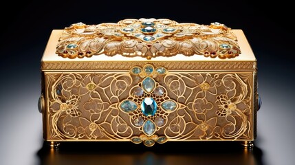 filigree gold patterns