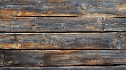 Fototapeta premium Wooden wall with knots