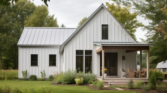 vertical exterior house siding