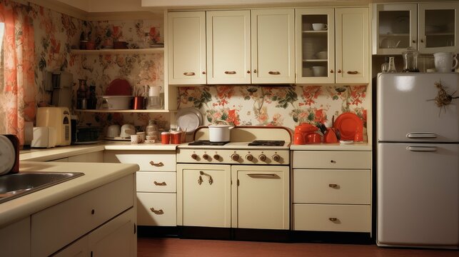 retro outdated kitchen