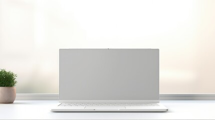 modern white tech banner