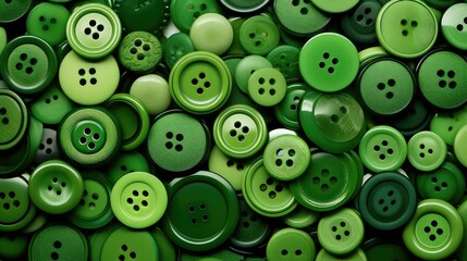 shapes green buttons