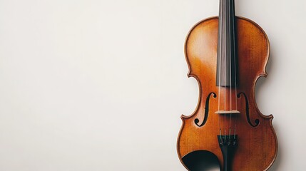 Fototapeta premium violin isolated on white
